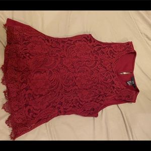 Lace dress top from H&M